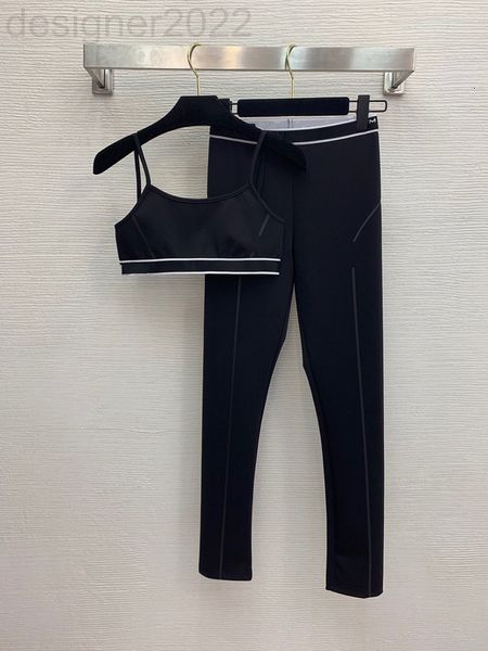 women's tracksuits designer letter vest suspender leggings high elastic yoga sports suit 6df3, Gray
women's tracksuits designer letter vest suspender leggings high elastic yoga sports suit 6df3, Gray