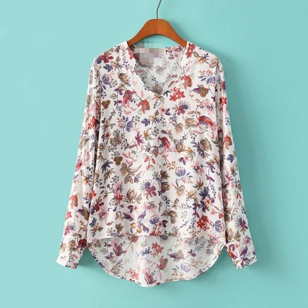 women's blouses shirts women autumn retro soft cotton v neck long sleeve shirt floral print blouse 220826, White
women's blouses shirts women autumn retro soft cotton v neck long sleeve shirt floral print blouse 220826, White