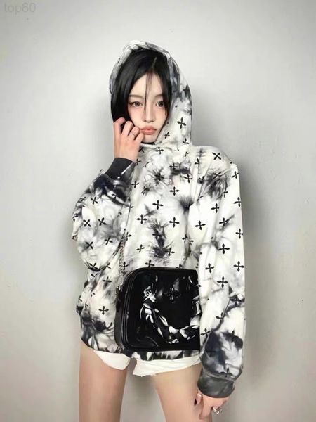 women's hoodies & sweatshirts designer spring and autumn cross print tie dyeing hoodie women's design loose fashion br medium long, Black
women's hoodies & sweatshirts designer spring and autumn cross print tie dyeing hoodie women's design loose fashion br medium long, Black