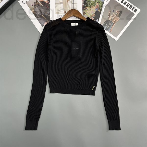 women's sweaters designer sweater summer long sleeve t-shirt black pullover loose sweater elegant and versatile temperament women xy4g, White;black
women's sweaters designer sweater summer long sleeve t-shirt black pullover loose sweater elegant and versatile temperament women xy4g, White;black