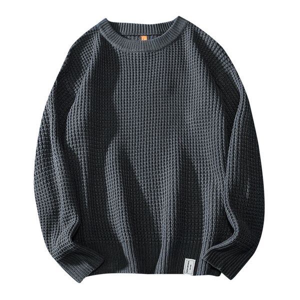 men's sweaters waffle knitting sweater men's autumn clothing fashion korean style streetwear loose warm solid color simple long sl, White;black
men's sweaters waffle knitting sweater men's autumn clothing fashion korean style streetwear loose warm solid color simple long sl, White;black