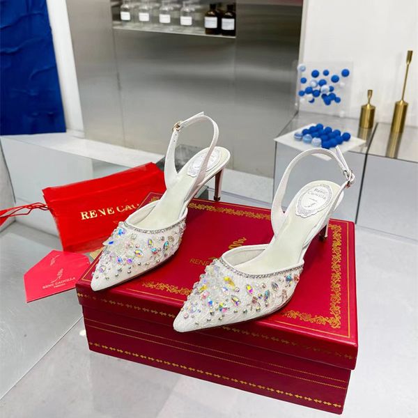 rene caovilla sandals stiletto women luxury brand designers high heels crystal rhinestones slip on gladiator sandal peal ladies factory, Black
rene caovilla sandals stiletto women luxury brand designers high heels crystal rhinestones slip on gladiator sandal peal ladies factory, Black