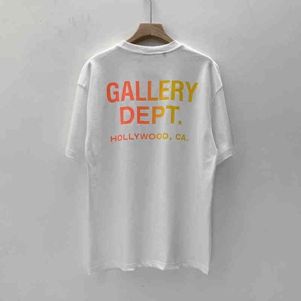 designer trendy gallerydepts t shirts sleeve high street men fashion brand loose print round, White;black
designer trendy gallerydepts t shirts sleeve high street men fashion brand loose print round, White;black