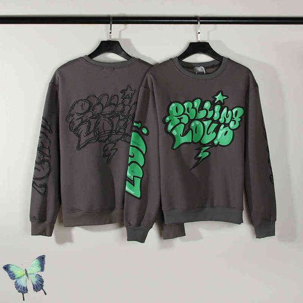 men's hoodies sweatshirts 2022 gray graffiti letter green rolling men women fleece asian size sweatshirt t220825, Black
men's hoodies sweatshirts 2022 gray graffiti letter green rolling men women fleece asian size sweatshirt t220825, Black