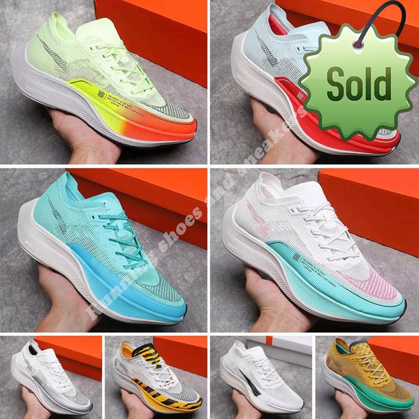 summer sandals shoes zoomx vaporfly next% 2 women mens running valerian black white metallic silver authentic marathon athletic jogging spor
