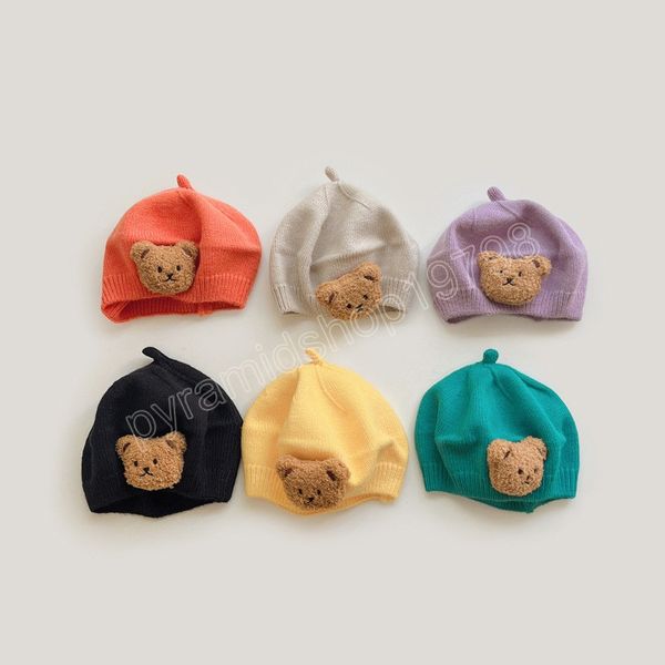 cute knitted baby hat cartoon bear autumn winter kids beret hats for girls boys cap toddler accessories baby stuff, Yellow
cute knitted baby hat cartoon bear autumn winter kids beret hats for girls boys cap toddler accessories baby stuff, Yellow