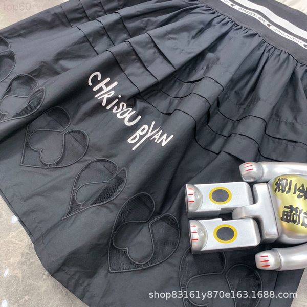 casual dresses designer chaopai 22ss summer new niche color contrast elastic waist webbing sj gongji love hollowed out burnt flower dress 39, Black;gray
casual dresses designer chaopai 22ss summer new niche color contrast elastic waist webbing sj gongji love hollowed out burnt flower dress 39, Black;gray