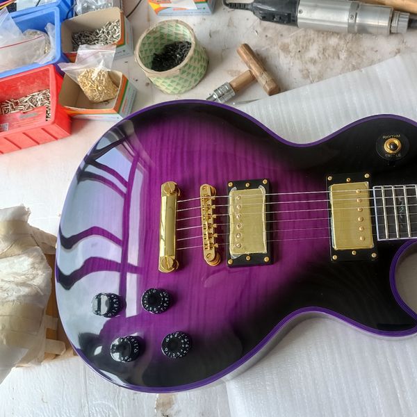 electric guitar mahogany body flame maple real fritiperia mosaic accept customer customization
electric guitar mahogany body flame maple real fritiperia mosaic accept customer customization