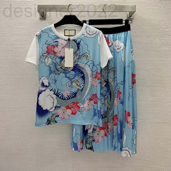 women's tracksuits designer spring dragon flower print fashion set mercerized cotton splicing silk short sleeve t-shirt elastic waist s, Gray
women's tracksuits designer spring dragon flower print fashion set mercerized cotton splicing silk short sleeve t-shirt elastic waist s, Gray