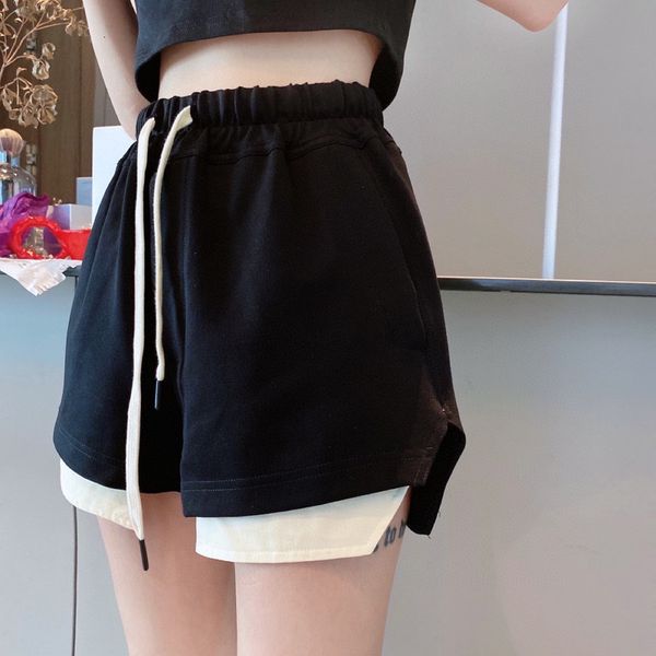 women's shorts designer 22. the minority design new leisure style foreign age reduction all-purpose color matching two pieces of wide, White;black
women's shorts designer 22. the minority design new leisure style foreign age reduction all-purpose color matching two pieces of wide, White;black