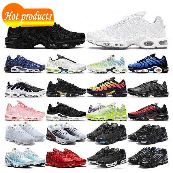 2023 sandals tn plus 3 running shoes tn mens women triple white black laser blue volt glow oreo womens breathable sneakers trainers outdoor
2023 sandals tn plus 3 running shoes tn mens women triple white black laser blue volt glow oreo womens breathable sneakers trainers outdoor