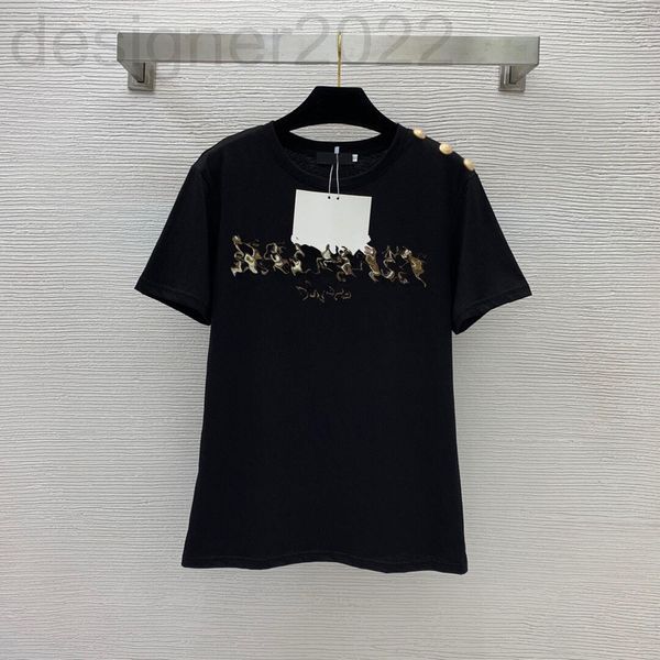 women's hoodies & sweatshirts designer spring and summer women's t-shirt lion head metal shoulder buckle diamond inlaid letter sli, Black
women's hoodies & sweatshirts designer spring and summer women's t-shirt lion head metal shoulder buckle diamond inlaid letter sli, Black