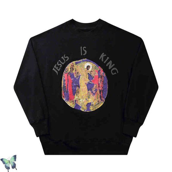 men's hoodies sweatshirts autumn jesus is king chicago limited sweatshirt men women fashion oversized hip-hop sweatshirts pullover t220, Black
men's hoodies sweatshirts autumn jesus is king chicago limited sweatshirt men women fashion oversized hip-hop sweatshirts pullover t220, Black