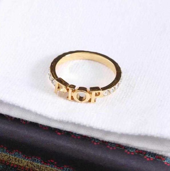 fashion designer gold letter band rings bague for lady women party wedding lovers gift engagement jewelry, Silver
fashion designer gold letter band rings bague for lady women party wedding lovers gift engagement jewelry, Silver