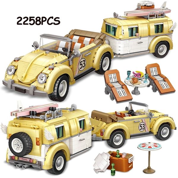 blocks moc creative rv series beetle wagon technical car building city mini camper vehicle bricks sets children kids toys gifts 220826
blocks moc creative rv series beetle wagon technical car building city mini camper vehicle bricks sets children kids toys gifts 220826