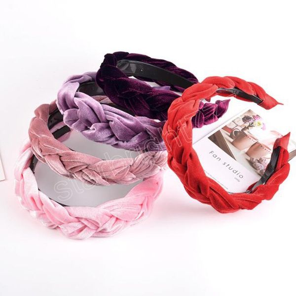 fashion women headband wide side braided hairband non-slip teeth flannel autumn winter turban hair accessories, Slivery;white
fashion women headband wide side braided hairband non-slip teeth flannel autumn winter turban hair accessories, Slivery;white