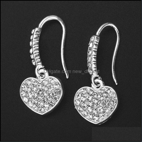 stud heart earrings for women luxury engagement wedding earring drop delivery 2021 jewelry newdhdhzhu, Golden;silver
stud heart earrings for women luxury engagement wedding earring drop delivery 2021 jewelry newdhdhzhu, Golden;silver