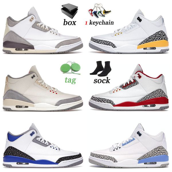 with box 2022 mens basketball shoes 3 3s iii medium grey jumpman cardinal red unc racer blue muslin patchwork men women trainers sneakers si
with box 2022 mens basketball shoes 3 3s iii medium grey jumpman cardinal red unc racer blue muslin patchwork men women trainers sneakers si