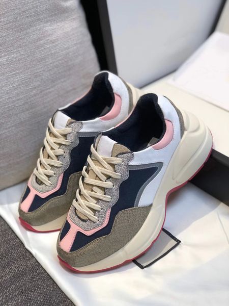 designer casual shoes rhyton sneakers beige for women men trainers vintage luxury ladies fashion sport shoe eur size 35-46, Black
designer casual shoes rhyton sneakers beige for women men trainers vintage luxury ladies fashion sport shoe eur size 35-46, Black