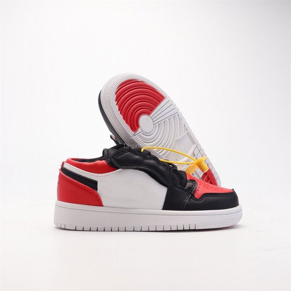 kids 1 low alt bred toe basketball shoes bq6066-612 red white black girls boys children sneakers us size 7.5c-3y eur size 24-35
kids 1 low alt bred toe basketball shoes bq6066-612 red white black girls boys children sneakers us size 7.5c-3y eur size 24-35