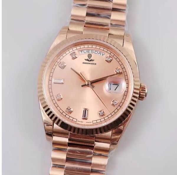 men watch classic waterproof women 36mm 41mm day date stainless steel automatic machine sapphire glass luminous wristwatch, Slivery;brown
men watch classic waterproof women 36mm 41mm day date stainless steel automatic machine sapphire glass luminous wristwatch, Slivery;brown