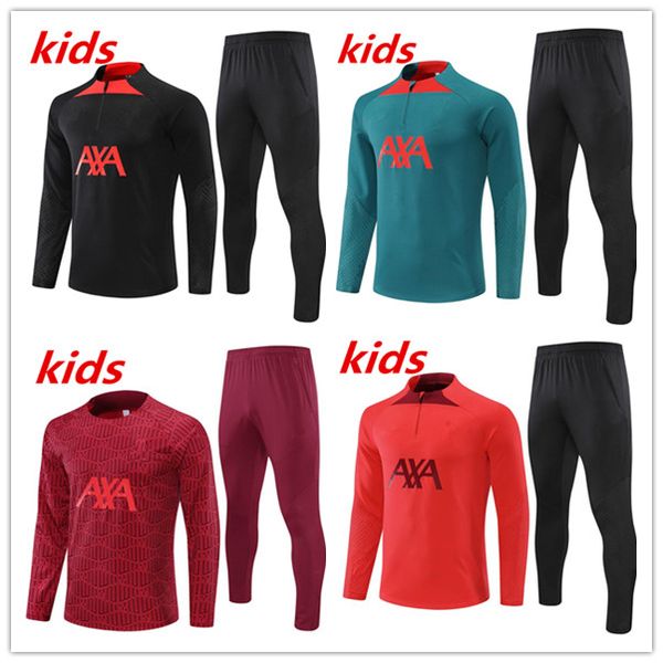 22 23 darwin kids football tracksuit soccer training suit set jacket 2022 2023 elliott mohamed luis diaz kit survetement foot chandal tuta j, Black
22 23 darwin kids football tracksuit soccer training suit set jacket 2022 2023 elliott mohamed luis diaz kit survetement foot chandal tuta j, Black