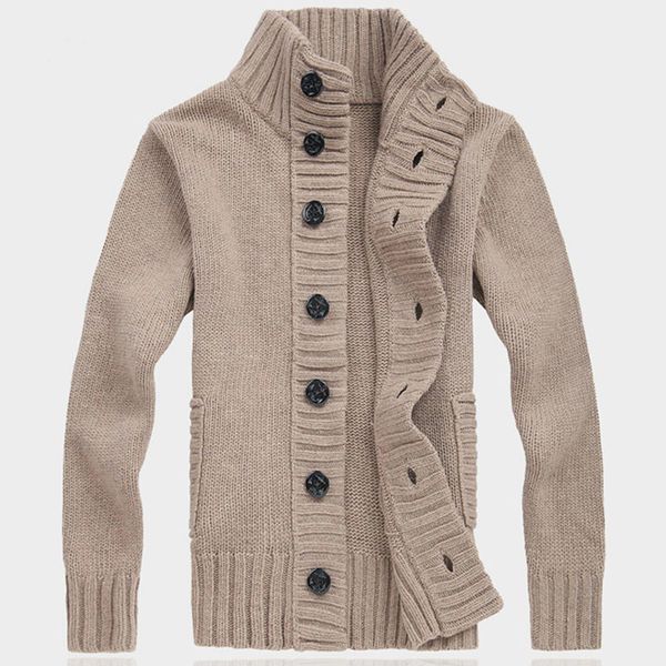 men's jackets men sweater autumn front button cardigan stand collar sweaters for men coat winter warm knitwear clothing pull homme my27, Black;brown
men's jackets men sweater autumn front button cardigan stand collar sweaters for men coat winter warm knitwear clothing pull homme my27, Black;brown
