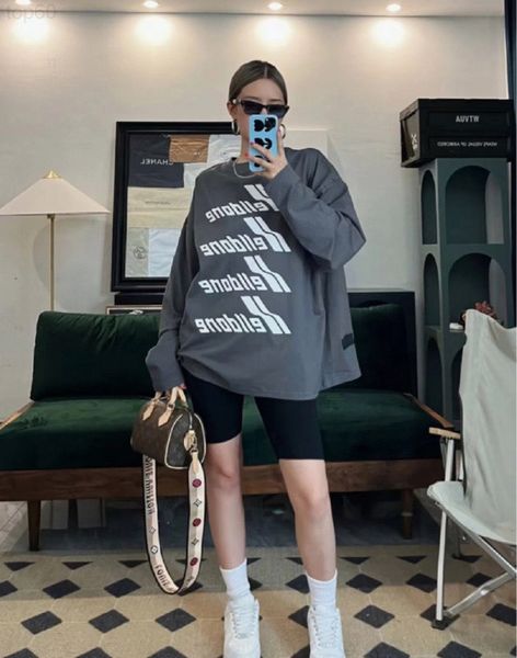 women's hoodies & sweatshirts designer we11done korean niche fashion brand three color versatile long sleeve t-shirt loose lover's, Black
women's hoodies & sweatshirts designer we11done korean niche fashion brand three color versatile long sleeve t-shirt loose lover's, Black