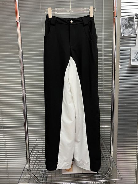 women's shorts designer niche design 22 summer versatile classic black-and-white contrast color stitching high waist and thin casual wi, White;black
women's shorts designer niche design 22 summer versatile classic black-and-white contrast color stitching high waist and thin casual wi, White;black