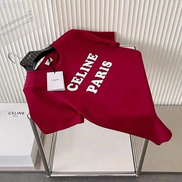 women's hoodies & sweatshirts designer chaopai 22 spring / summer new chelizi red letter flocked short sleeve t-shirt with a sense of d, Black
women's hoodies & sweatshirts designer chaopai 22 spring / summer new chelizi red letter flocked short sleeve t-shirt with a sense of d, Black
