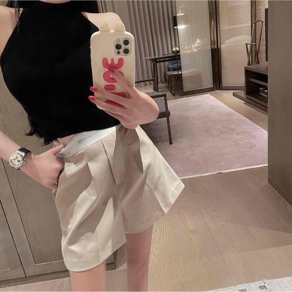 women's tracksuits designer aw22ss spring and summer new short versatile ribbon shorts high waist casual fashion loose type women 8oz4, Gray
women's tracksuits designer aw22ss spring and summer new short versatile ribbon shorts high waist casual fashion loose type women 8oz4, Gray