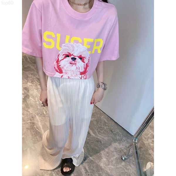 women's hoodies & sweatshirts designer chao brand 22 spring / summer new niche design dog print short t-shirt round neck short sleeve t, Black
women's hoodies & sweatshirts designer chao brand 22 spring / summer new niche design dog print short t-shirt round neck short sleeve t, Black