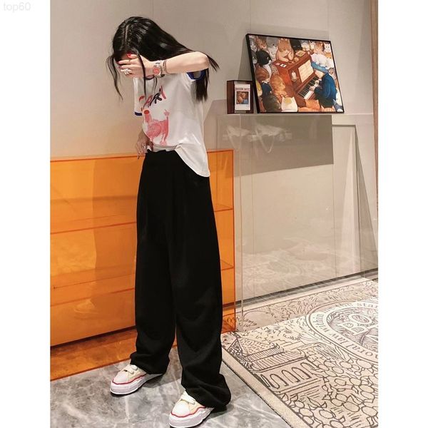 women's hoodies & sweatshirts designer chao brand 22 spring / summer new niche design letter color sheep print short sleeve t-shirt ver, Black
women's hoodies & sweatshirts designer chao brand 22 spring / summer new niche design letter color sheep print short sleeve t-shirt ver, Black
