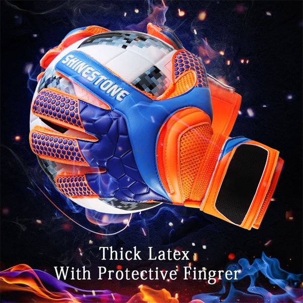 sports gloves men kids size latex professional soccer goalkeeper gloves strong finger protec 220811, Black
sports gloves men kids size latex professional soccer goalkeeper gloves strong finger protec 220811, Black