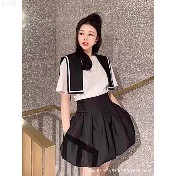 casual dresses designer chaopai 22ss summer new style niche design navy collar splicing age reducing fake two dresses 1lqm, Black;gray
casual dresses designer chaopai 22ss summer new style niche design navy collar splicing age reducing fake two dresses 1lqm, Black;gray