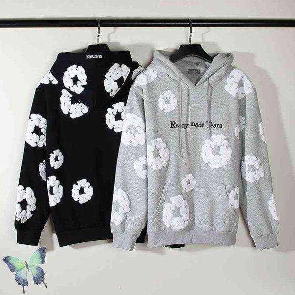 men's hoodies sweatshirts embroidery letter foam kapok print full men women ready made fleece hoodie sweatshirts t220825, Black
men's hoodies sweatshirts embroidery letter foam kapok print full men women ready made fleece hoodie sweatshirts t220825, Black