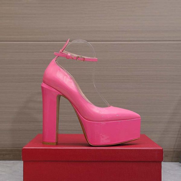dress shoes designer ladies high heels luxury thick sole 5.5cm with waterproof platform many colors can be matched at will, Black
dress shoes designer ladies high heels luxury thick sole 5.5cm with waterproof platform many colors can be matched at will, Black