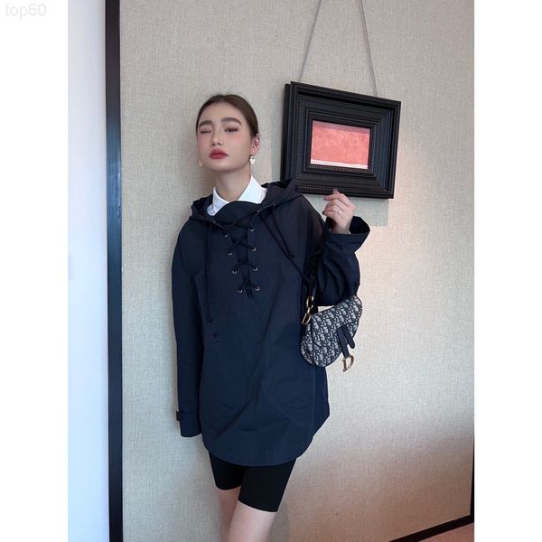 casual dresses designer pd22ss new body leisure hoodie cut with lace up collar buckle flap pocket small bee embroidery coat azxi, Black;gray
casual dresses designer pd22ss new body leisure hoodie cut with lace up collar buckle flap pocket small bee embroidery coat azxi, Black;gray