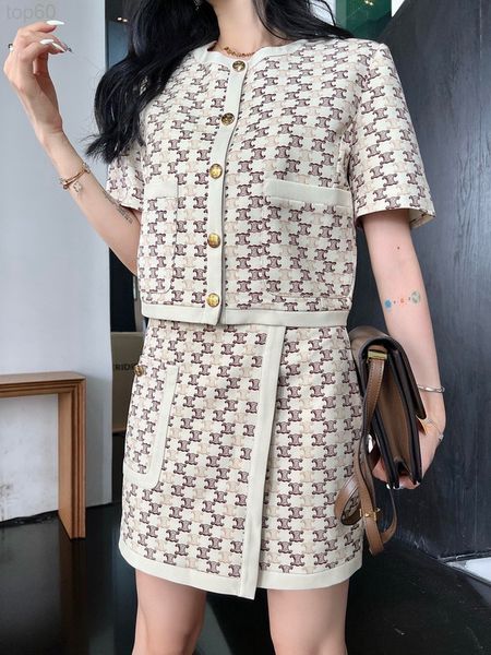 women's tracksuits designer the triumphal arch is full of printed apricot gold buttons the temperament celebrities sweet cardigan and s, Gray
women's tracksuits designer the triumphal arch is full of printed apricot gold buttons the temperament celebrities sweet cardigan and s, Gray