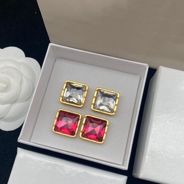 designer earrings ear stud designers brand 18k gold plated geometry letters fashion women crystal earring jewelry accessories no box, Golden;silver
designer earrings ear stud designers brand 18k gold plated geometry letters fashion women crystal earring jewelry accessories no box, Golden;silver