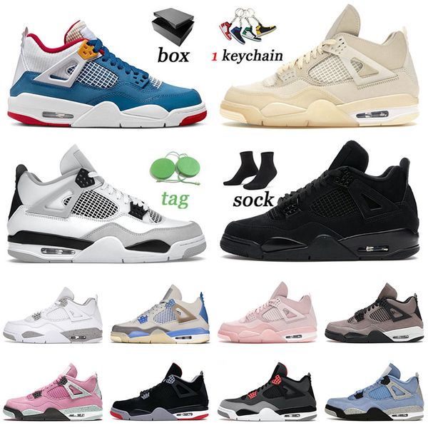 black cat 4 4s jumpman shoes for men women white sail military messy room infrared seafoam bred basketball sports trainers size 36-47
black cat 4 4s jumpman shoes for men women white sail military messy room infrared seafoam bred basketball sports trainers size 36-47