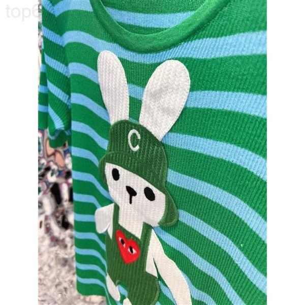 women's hoodies & sweatshirts designer chao brand 22 spring / summer new green stripe cute love little rabbit casual fashion versatile, Black
women's hoodies & sweatshirts designer chao brand 22 spring / summer new green stripe cute love little rabbit casual fashion versatile, Black