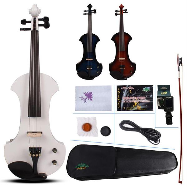 new 4 4 electric violin powerful sound big jack white violin case bow yinfente213m
new 4 4 electric violin powerful sound big jack white violin case bow yinfente213m