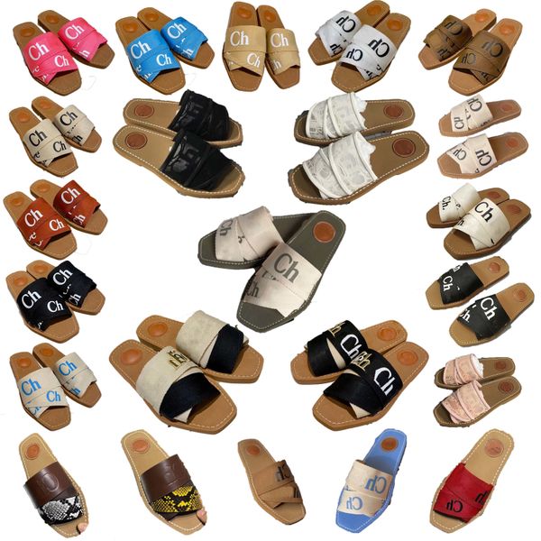22ss women slippers summer rubber sandals beach sliders scuffs indoor shoes designer canvas c, Black
22ss women slippers summer rubber sandals beach sliders scuffs indoor shoes designer canvas c, Black
