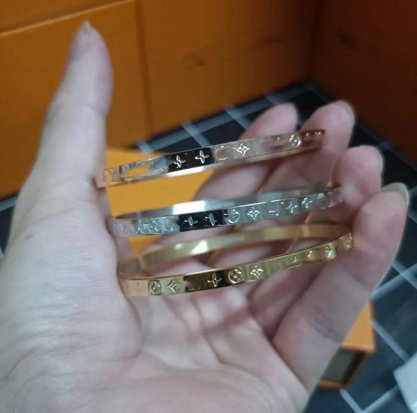 engraved titanium steel bracelet designer charms love bracelet luxury bangles cjeweler bijoux for mens womens -10, Golden;silver
engraved titanium steel bracelet designer charms love bracelet luxury bangles cjeweler bijoux for mens womens -10, Golden;silver