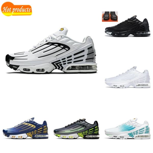 2023 sandals tn plus 3 tuned iii men sports shoes laser blue white aquamarine tns leather obsidian hyper violet deep parachute ghost green, Black
2023 sandals tn plus 3 tuned iii men sports shoes laser blue white aquamarine tns leather obsidian hyper violet deep parachute ghost green, Black