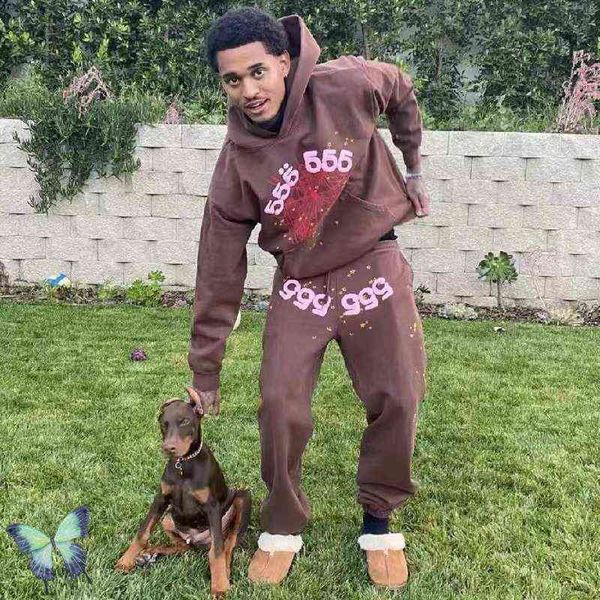 men's hoodies sweatshirts front foam printed men women spider sp5der brown 555555 hoodie sweatshirts t220825, Black
men's hoodies sweatshirts front foam printed men women spider sp5der brown 555555 hoodie sweatshirts t220825, Black