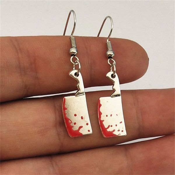 dangle chandelier exaggerated cool punk knife earrings halloween earrings ho 220826, Silver
dangle chandelier exaggerated cool punk knife earrings halloween earrings ho 220826, Silver