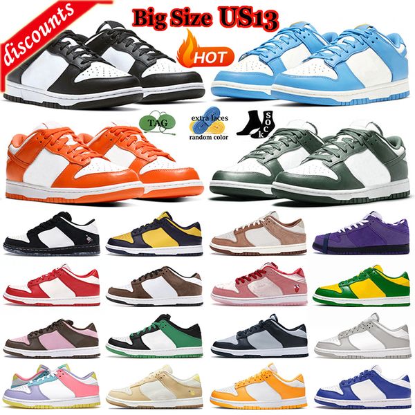 big size sandals us13 panda casual shoes for women men black white coast unc sail team green court purple mens dunked trainers outdoor sport
big size sandals us13 panda casual shoes for women men black white coast unc sail team green court purple mens dunked trainers outdoor sport