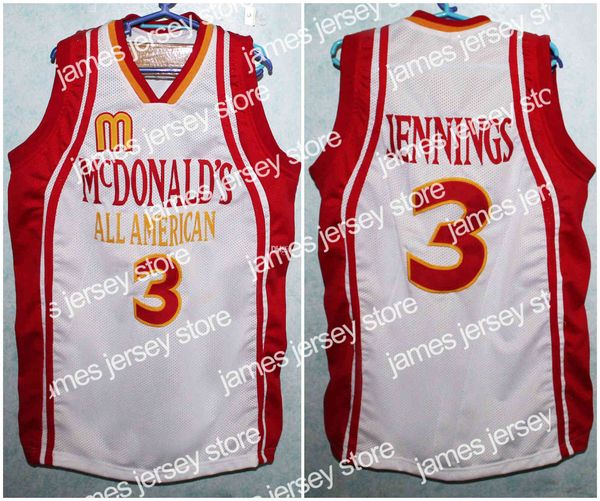 basketball jerseys mcdonald's all american brandon jennings #3 retro basketball jersey men's stitched custom number name jerseys, Black;red
basketball jerseys mcdonald's all american brandon jennings #3 retro basketball jersey men's stitched custom number name jerseys, Black;red